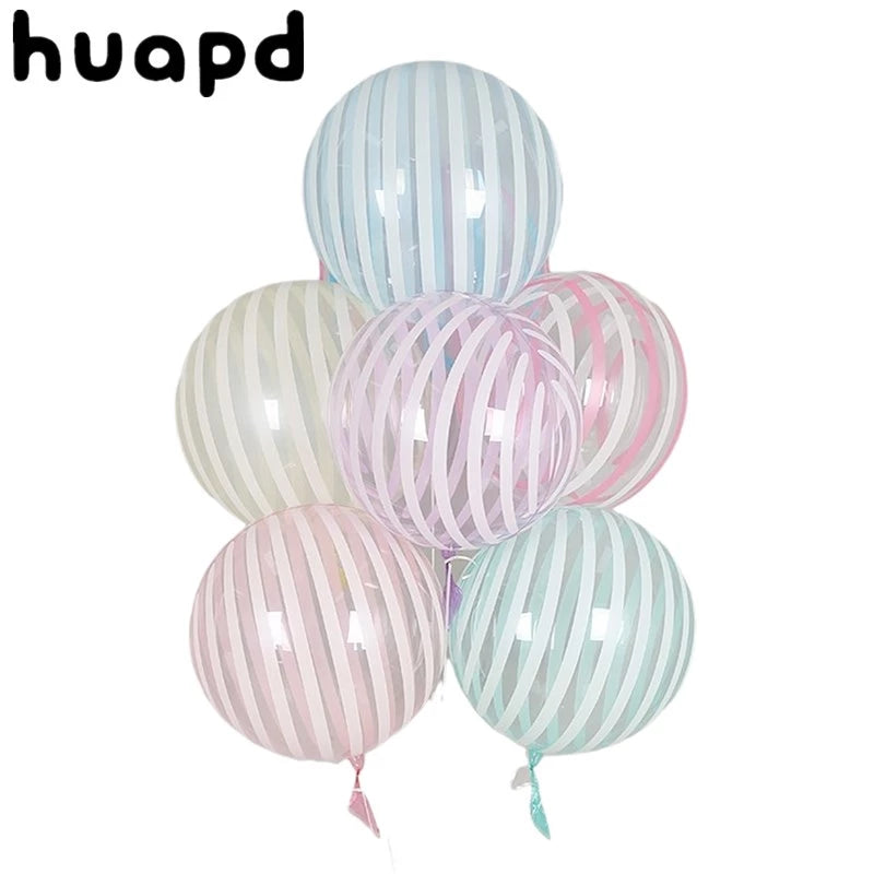 Striped Crystal Ballons