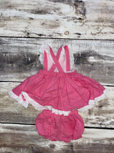 Load image into Gallery viewer, Sweet Honey size 2 dress w/bloomers vguc
