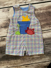 Load image into Gallery viewer, The Bailey Boys 9 month reversible shortall
